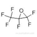 Oxirane, 2,2,3-trifluoro-3- (trifluorometil) - CAS 428-59-1